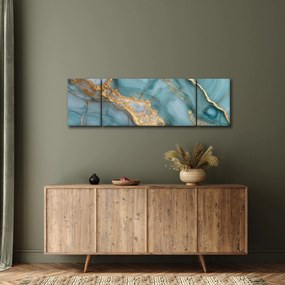 Obraz - Turkusowy marmur (170x50 cm)