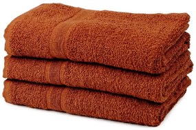 Ręcznik kąpielowy SOFT 70x125 cm brązowy, 100% bawełna