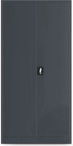 Metalowa szafa warsztatowa Bruno 92x50x185 cm, antracyt