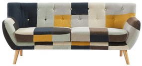 Kanapa 3-osobowa z tkaniny patchwork SERTI II