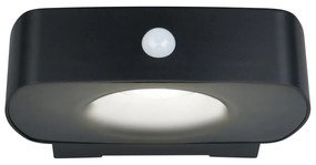 Zewnętrzna solarna lampa ścienna LED (wysokość 6 cm) Bilbao – Trio