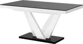 Rozkładany stół do jadalni z matowym blatem Vegas Hubertus