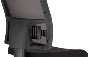 Fotel biurowy TAK TIK MESH czarny ergonomiczny NOWY STYL