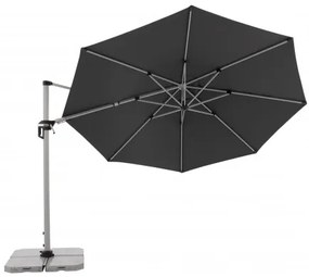 ACTIVE 370 cm - wahadłowy parasol ogrodowy z drążkiem bocznym : Substancja Desen - 840