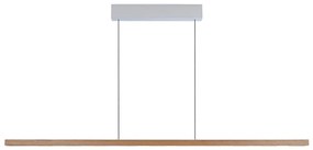 Immax NEO 07310L-LED ściemnialna lampa wisząca na linkach z czujnikiem MADEIRA 37W/230V 157 cm jesion