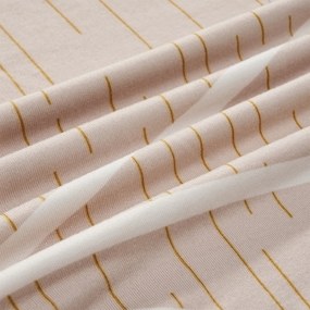 4Home Pokrowiec elastyczny na krzesło Abstract beżowy, 45-50 cm, zestaw 2 szt.