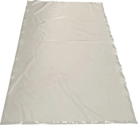 JAGO Plandeka 650 g/m2, aluminiowe oczka, szara, 2 x 3 m
