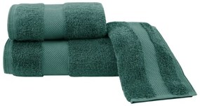 Luksusowy mały ręcznik DELUXE 30x50cm z Modalu Zielony