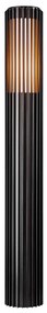 Nordlux - Lampa zewnętrzna ALUDRA 1xE27/15W/230V IP44 czarny 95,4 cm