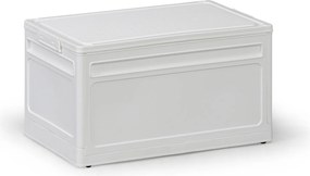 Duży składany regałowy pojemnik XL 62 l, 558x360x310 mm, biały