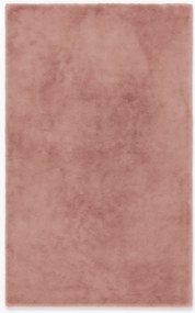 Dywanik Różowy 80x150 cm Antypoślizgowy miękki Akcent do Sypialni i Salonu