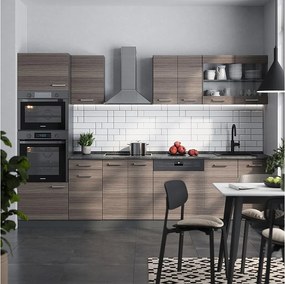 Aneks kuchenny szlachetny szary/antracyt 300x46x81.6 r-line