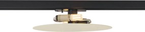 Nowoczesna beżowa lampa sufitowa do systemu szynowego 1-fazowego 2-punktowa - Iconic Pulley