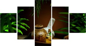 Obraz rzeczy spa (125x70 cm)