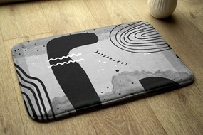 Dywanik łazienkowy Dywanik łazienkowy Geometryczne wzory