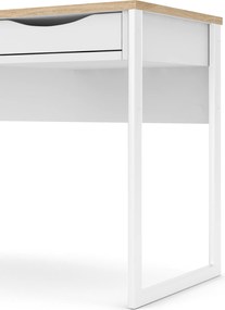 Białe biurko z szufladą Function Plus 1S