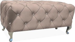 Ławka HESTIA VELVET beżowa