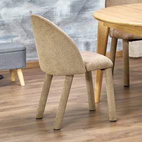 Krzesło do jadalni w całości tapicerowane K598 Halmar