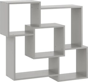 Szara minimalistyczna półka ścienna M5-B95