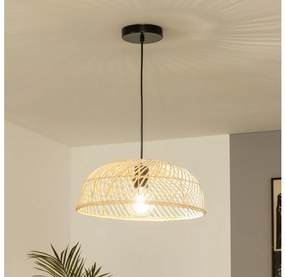 Brilagi - LED lampa wisząca na linkę CERIA BOHO 1xE27/40W/230V Ø 40 cm rattan