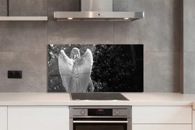 Szklany Panel Anioł skrzydła drzewa