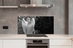 Szklany Panel Anioł skrzydła drzewa