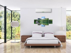 Obraz jeziora w Tatrach (125x70 cm)