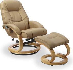 Fotel rozkładany z podnóżkiem Matador