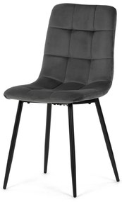 Zestaw krzeseł do jadalni CT-281 GREY4, 4 szt.