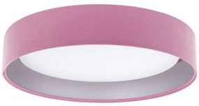 LED 24W SMART GALAXY stropní stmívatelné svítidlo růžovo-stříbrné + DO