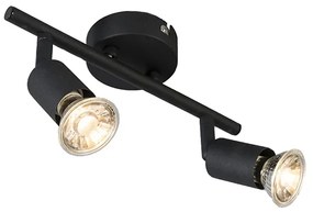 Industrialny reflektor czarny z możliwością regulacji 2-światła - Jeany