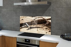 Szklany Panel Atrybuty Męki Pańskiej