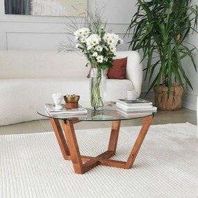 Stolik konferencyjny Lotus Wooden