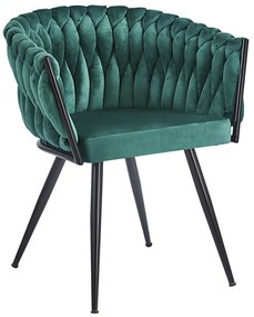 Krzeso Widny z czarnego aksamitu