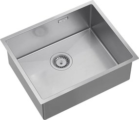 Zlewozmywak stalowy ANTHONY 60 Nikiel szczotkowany