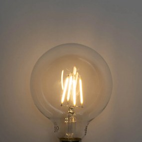 Zestaw 5 żarówek LED E27 G95 4W 450 lm 2700K z 3-stopniową regulacją jasności