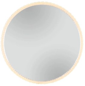 Lustro ścienne z oświetleniem ø 60 cm Yuna – Mirrors and More