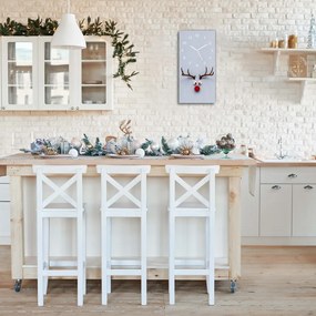 Zegar ścienny Renifer Rudolf Świeta