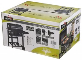 Cattara 13040 Gril na węgiel drzewny Royal, 102 x 60 x 106 cm