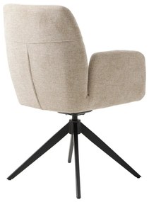 Kremowe krzesło Roxana – Unique Furniture