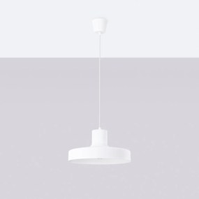 Lampa wisząca BILO biała SOLLUX  LIGHTING