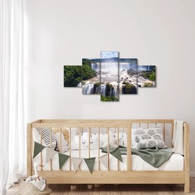 Obraz wodospadu Iguassu (125x70 cm)