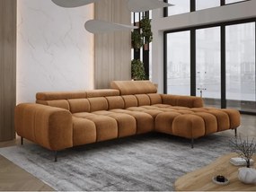 Narożnik PLAZA MINI Prawostronny w tkaninie EDEN 10 WERSAL