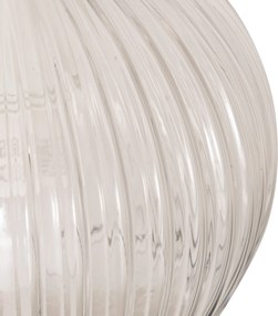 Kinkiet kula KRYS, złoto i szkło, wys. 30 cm