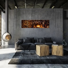 Obraz - Świąteczna atmosfera (170x50 cm)
