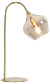 Lampa stołowa w kolorze brązu (wysokość 50,5 cm) Rakel – Light &amp; Living