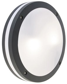 Zewnetrzna Inteligentna lampa ścienna i sufitowa ciemnoszara w tym WiFi A60 - Glow Nowoczesny Oswietlenie zewnetrzne