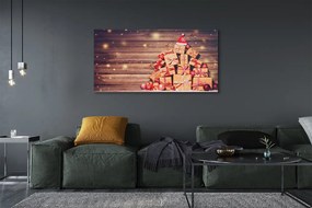 Obraz drukowany na płótnie Prezenty na Deskach