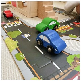 Tooky toy droga puzzle dla dzieci autostrada makieta 21 el. certyfikat fsc