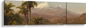 Obraz - Frederic Edwin Church, Tamaca Palms, reprodukcje (170x50 cm)